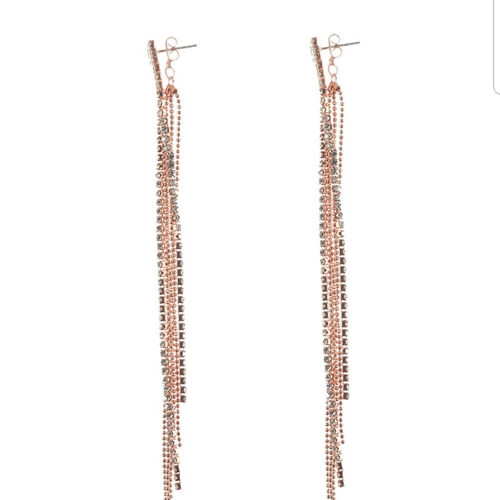 Rose Gold Earrings